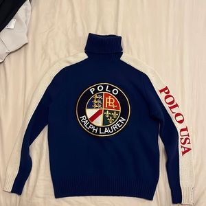 Polo by Ralph Lauren Turtleneck Royal Blue NWOT